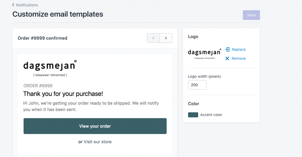 How to Edit Shopify Email Notification Templates Shopped Email
